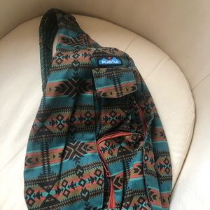 Kavu rope bag pacific blanket pattern NWT